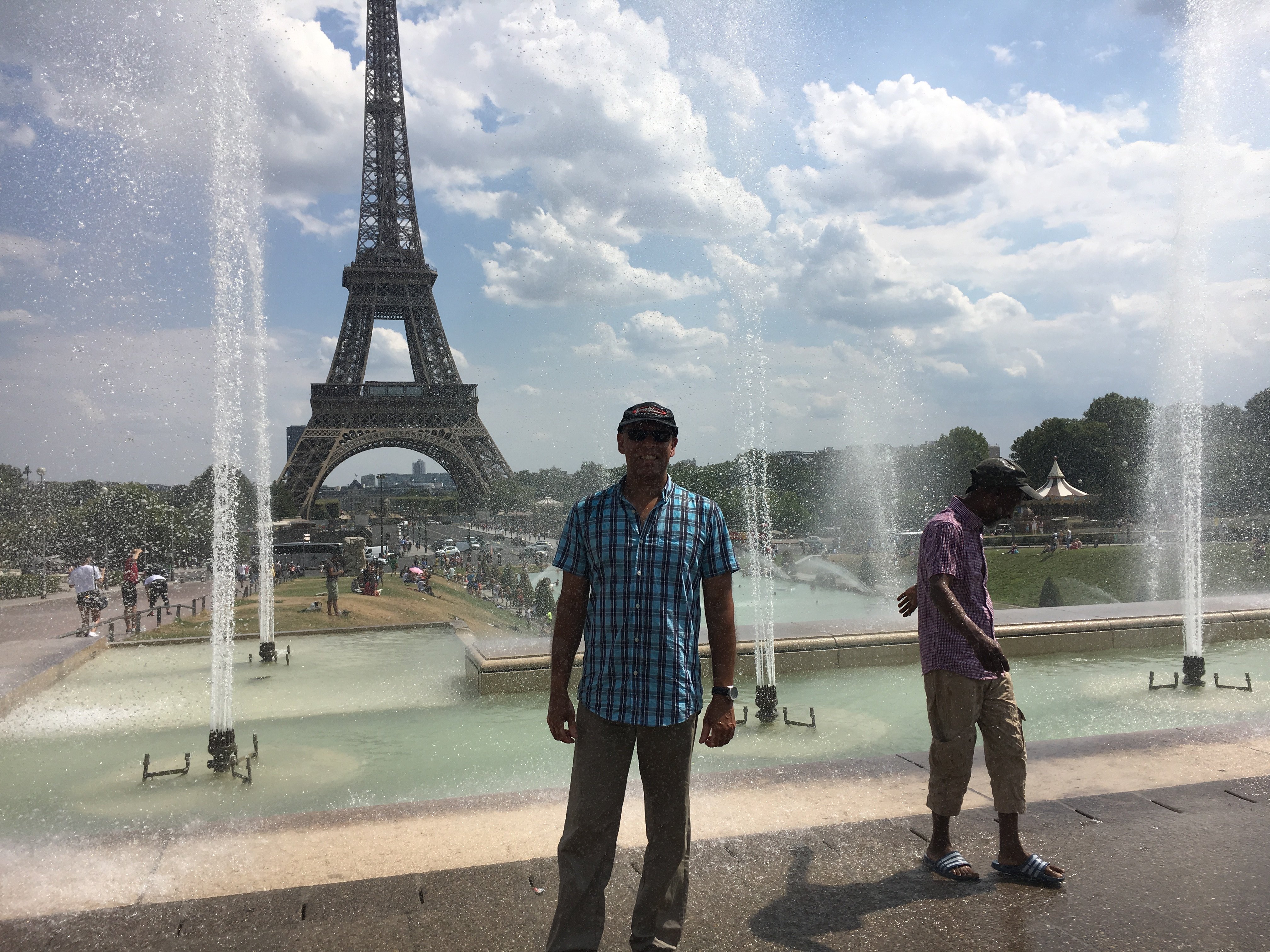 Deepa Dassanayake by the Effie Tower